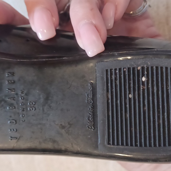 Ted Baker London Adorable Julivia Bow Jelly Ballet Flats - Picture 6 of 10